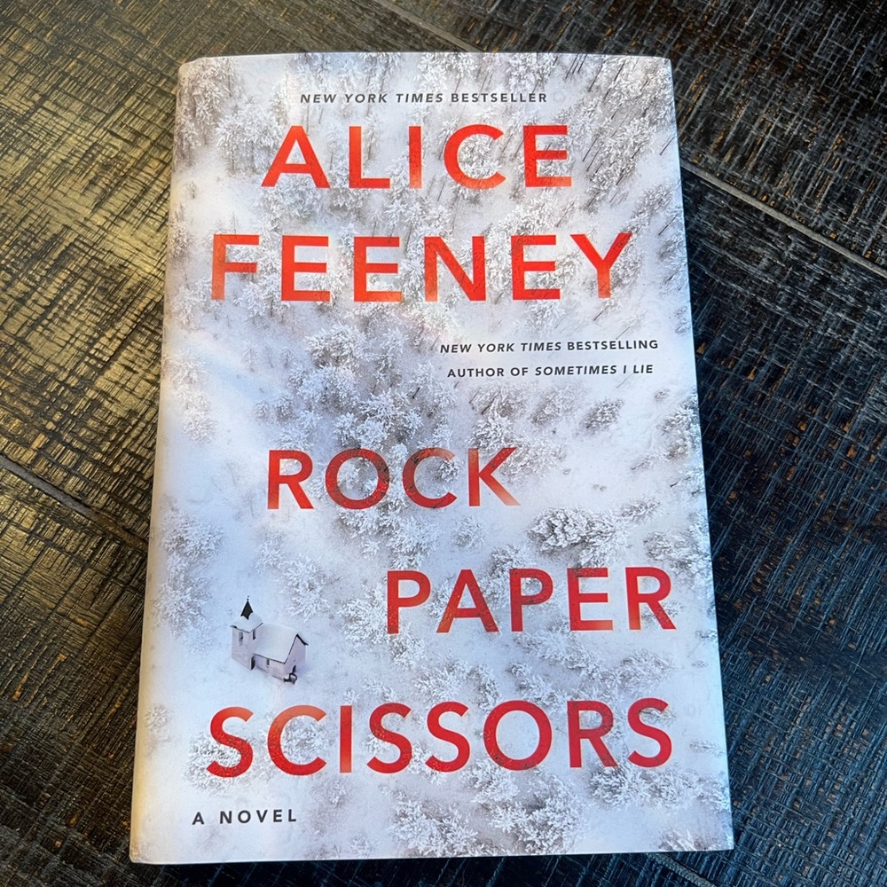 Rock Paper Scissors Novel by Alice Feeney